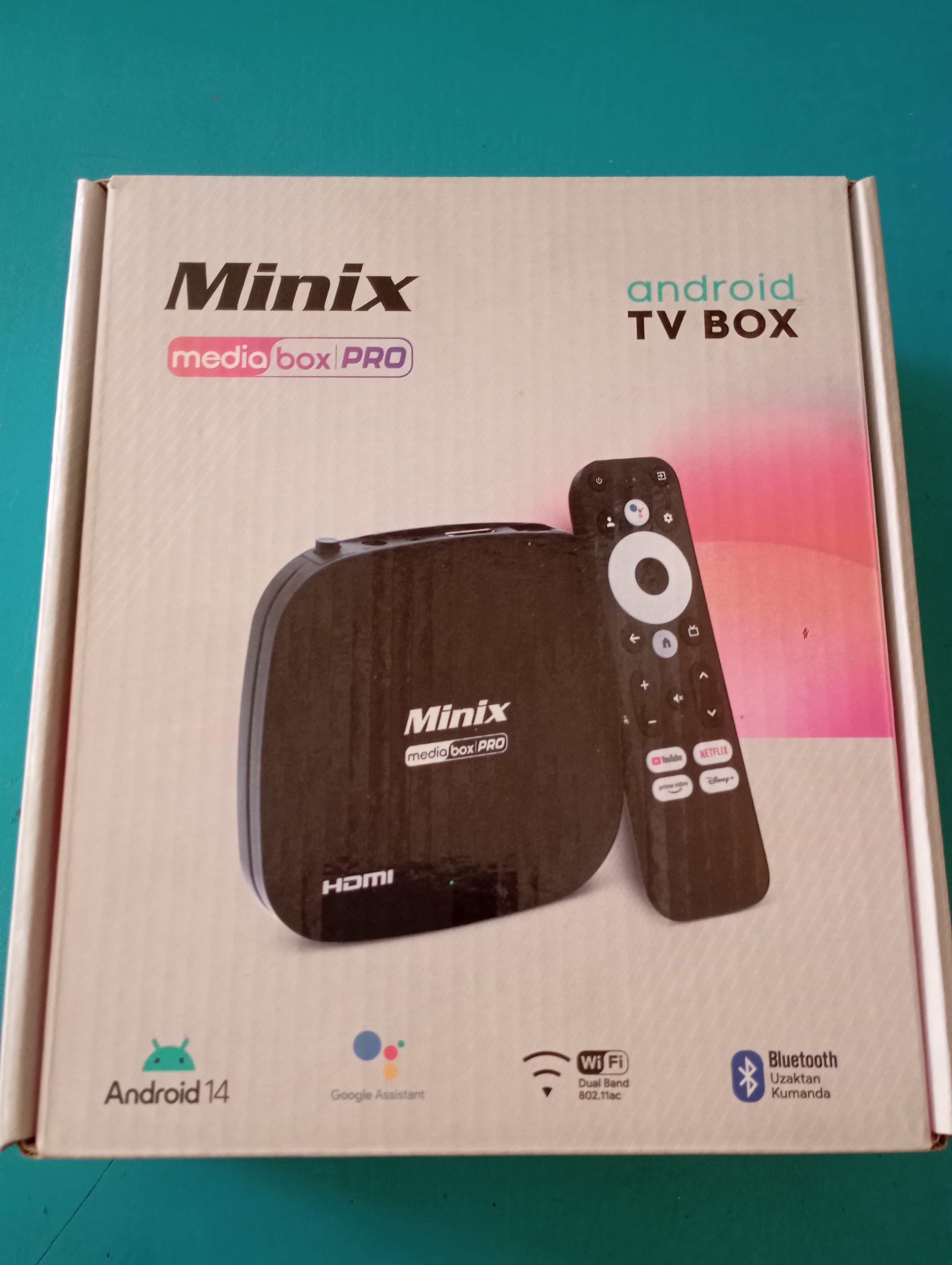NEXT MİNİX MEDİA BOX PRO ANDROİD UYDU ALICISI