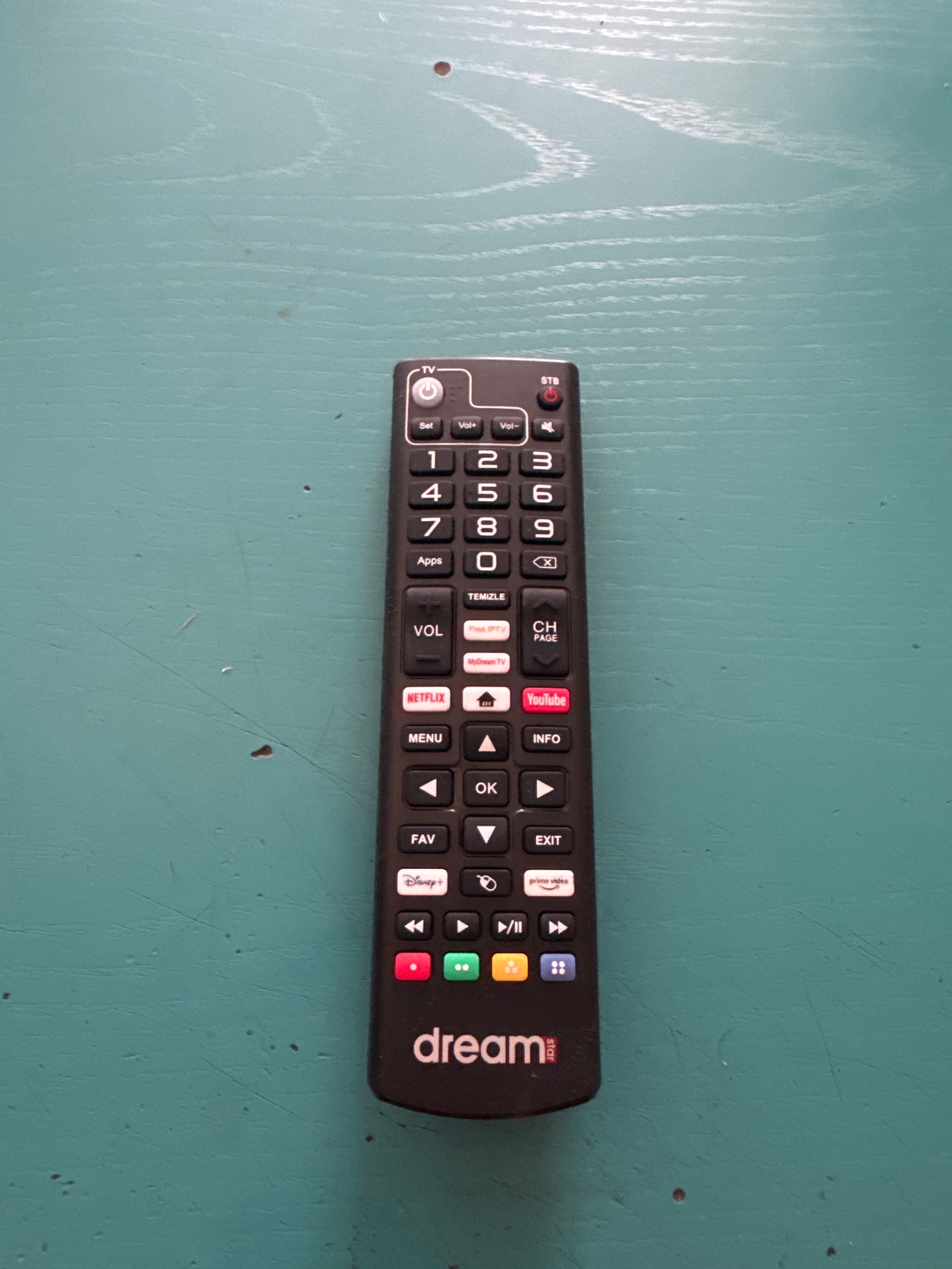 DREAMSTAR ANDROİD BOX KUMANDA